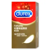 杜蕾斯 金色超薄裝 保險套 12入