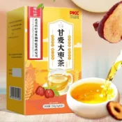 現貨運送🪭南京同仁堂 甘麥大棗茶 三角茶包免煮甘麥大棗湯浮淮小麥甘草紅棗泡水衝養生茶30包*5克獨立包裝🛵必備