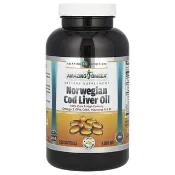【iHerb】Amazing Nutrition, Amazing Omega，挪威鱈魚肝油，檸檬味，1000 毫克，250 粒軟膠囊