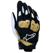 【德國Louis】Alpinestars SP X 3 Gloves Asia 摩托車騎士手套 黑白金 A星701071