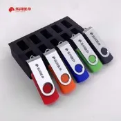 樂閃彩色夾子U盤投標優盤LOGO廣告禮品U盤小容量USB2.0 8G 16G 32G隨身碟