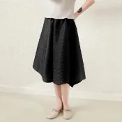 【巴黎精品】現貨+預購 三宅風皺褶衣服摺褲寬鬆闊腿褲寬褲摺衣彈力短褲顯瘦折衣大碼-五分女褲子5色t1od14