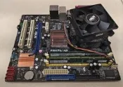 華碩-四核心電腦套件_有測圖有真相-(Intel Q6600 / G31 / DDR2 4G/ P5KPL-AM)