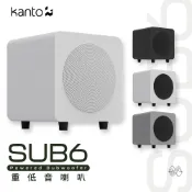 【全聯線上購】【KANTO】 SUB6 重低音喇叭6吋紙盆低音單體/200W低音威力/RCA輸入(1只)