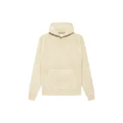 (店+)FOG-FW22-633 Fear of God Essentials FW22 Womens Velour Hoodie egg shell 純色連帽套頭長袖加絨衛衣 女款 蛋殼白