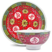 【堯峰】萬壽無疆系列黃金龍茶碗 碗 盤 杯 茶碗 單入 | 擺宴 | 供奉 | 祝壽 | 祭神