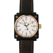 (福利品) REVUE THOMMEN 梭曼錶 Instrument系列 自動機械腕錶 白面x方框/44x44mm (16576.2583)