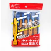 『傳說工具』Mikisyo 三木章 Power Grip 雕刻刀 5支組