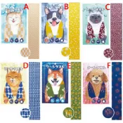 ☆千鳥日舖☆現貨 日本 煙火 柴犬 狗 櫻花 cool towel 涼感巾 抗UV 涼感 長巾 冷感 領巾 冷感巾 毛巾