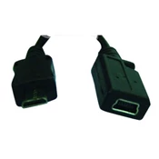【順發線上購物】I-WIZ MicroUSB B公/Mini 5pin母座帶線10cm 電腦-Mini5pin