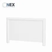 【NEX】促銷款床頭片_純白色 床片/床頭板 單人3尺/單大3.5尺/雙人5尺/加大6尺