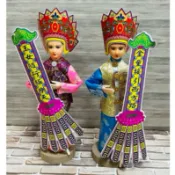 【快速出貨】紙紮金童玉女 一對/清明用品/紙紮人偶/紙紮魂身/紙紮金童/紙紮玉女/祭祀祭祖/清明用品/往生用品 百日