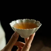 拓土 草木灰 陶瓷 小茶杯 主人杯 功夫茶具 茗杯 單杯 聞香杯 花瓣杯 茶道用品 手作茶器