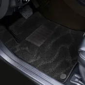【CARBUFF】雪絨汽車腳踏墊  BMW X1 F48 適用/黑色(2015/10-2022)