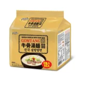 Paldo  韓國牛骨湯麵 (102g * 5入)