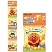 【江戶物語】Tohato 東鳩 麵包超人 4連包 鹽味玉米脆餅 玉米餅乾 非油炸 兒童餅乾 萬代 日本原裝進口