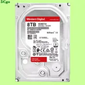 5Cgo.【含稅】WD/西部數據  WD80EFAX 8TB 3.5寸 紅標網絡存儲NAS專用伺服器機械