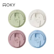 【WOKY 沃廚】又又杯雙層純透渾圓杯 ECOZEN 750ml專用杯蓋 (上蓋x1+密封圈x1+止水組x1)