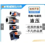 五金配件+-優品Dsg電磁閥4we6線圈20液壓32電磁ac液閥24v電閥220v線閥110v內孔16可開發票ilc
