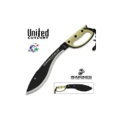 (店+)United - USMC Semper 乳白柄鋸背造型 KUKRI 廓爾克砍刀 UC3469 詮國