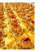 大蓮花被 卍字被 卍字蓮花被 108朵蓮花 往生殯葬用品 祭祀用品 往生用品 蓮花被