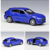 玩具村 1:36 瑪莎拉蒂 SUV 1/36 合金車 模型車 迴力車 Y03  Welly 威利
