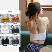 (店+)BELLA+台灣現貨秒出🆕六色大U背中長版運動款自帶胸墊一體成型單穿小可愛川字運動款手托胸墊免穿內衣