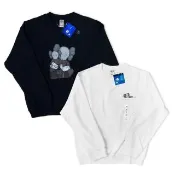 【UNIQLO】KAWS聯名｜UT印花長袖大學T(二款任選/平行輸入)