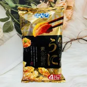 日韓小潼 日本 bonchi 少爺 海膽風味米果 黃金揚煎 4袋入 海苔仙貝 海膽米果｜全店$299 全家取貨免運｜滿額折500｜APP下單最高賺19%點數⚡