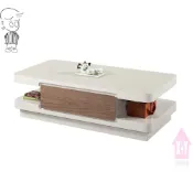 (店+)【X+Y】艾克斯居家生活館              貝林傑 4.3尺玻璃大茶几.5mm烤漆強化玻璃.(台南市區免運費)