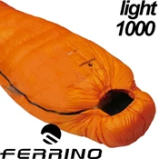 悠遊山水戶外生活館 【FERRINO 義大利 light1000頂級白鵝絨睡袋(-5℃ 500g FP650)】D486191/羽絨睡袋/睡袋