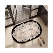 (店+)美式地毯 地毯地墊  浴室地墊 硅藻泥地墊  門口地墊 腳踏墊浴室 吸水腳踏墊 吸水地墊 圓形地墊  北歐風地墊