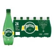(店+)【Perrier 沛綠雅】即期品  法國 氣泡天然礦泉水500mlx24入 保特瓶裝 [效期:2026.11.06]