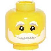 【樂高大補帖】LEGO 樂高 黃色 白鬍子 城堡 聖誕節 魔法師【3626pb2914 10312 10305】