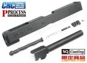【 賀臻生存遊戲 】MARUI G17用GLOCK-34鋼製套件組 Custom版 黑色 GLK-67(BK) 