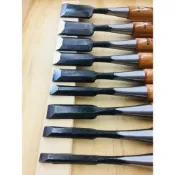 (店+)日本角利 鑿刀 日本制 平鑿 木工鑿 追入鑿 打鑿 榫接 木榫 DIY 木工 修鑿 細木工 木工工具 倉禾