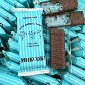 【🔥新品熱銷🔥】📣MOKCOKE薄荷巧克力卷夾心餅乾可麗餅休閒小零食網紅高顏值喜糖