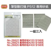 【鋼普拉】現貨 PROXXON NO.28822 28824 28826 迷你魔 筆型散打機 PS12 專用砂紙