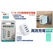 BOSS UB-50 5.1A USB智慧型充電器 手機充電頭 USB充電器 手機充電器 iPhone