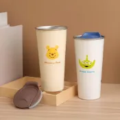 (店+)【Norns】迪士尼不鏽鋼保溫隨行杯 - 小熊維尼 三眼怪 304不鏽鋼 雙層真空飲料杯 保溫杯