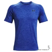 Under Armour UA 短袖上衣 男裝 排汗 歐規 藍【運動世界】1326413-561