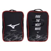 MIZUNO RIDER 30 紀念鞋袋-台灣製 裝備袋 手提 手拿 33TMD50381 黑白紅
