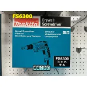 Makita 牧田 FS6300 電動 自攻牙螺絲起子機 浪板機 電鎖 輕鋼架專用 電鑽 攻牙機 石膏板 插電