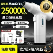 萬物優選鋪 快速出貨 【高評價】◈德國蔓格羽◈ 六擋調速25w轉充電空氣 吹塵 吹塵機 鼓風機 吹風機 吹葉機 車用吸塵 吹灰除塵大風力