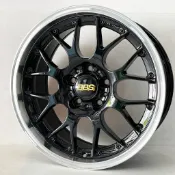 【質感輪業】全新鋁圈 18吋鋁圈 類BBS RSGT 鋼琴黑亮唇 5/108 5/112 5/114.3 5/120