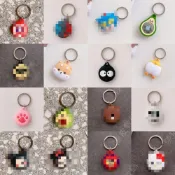 台灣發貨🔥 AirTags 保護套 蘋果 鑰匙圈 收納殼 airtag保護套 保護殼 iphone 防摔殼追蹤器套 卡通