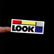 🚲車貼樂園 自行車貼紙 LOOK貼紙公路車山地車架單車貼環法個性改裝拉花前叉座管貼紙 公路自行車車架裝飾貼紙 改裝貼紙