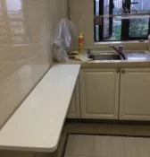 木語家居 壁掛折疊桌 折疊桌餐桌家用小戶型廚房操作台簡易伸縮壁掛隱形墻上方吃飯桌子【MJ15384】