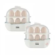 【大家源】雙層迷你多功能蒸蛋器 TCY-320201(超值2入組)