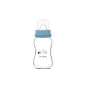 【US BABY 優生】真母感愛地球玻璃奶瓶(一般口徑120ml)